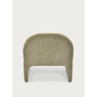 Möblerad designfåtölj Basel, minimalistisk och bekväm stil