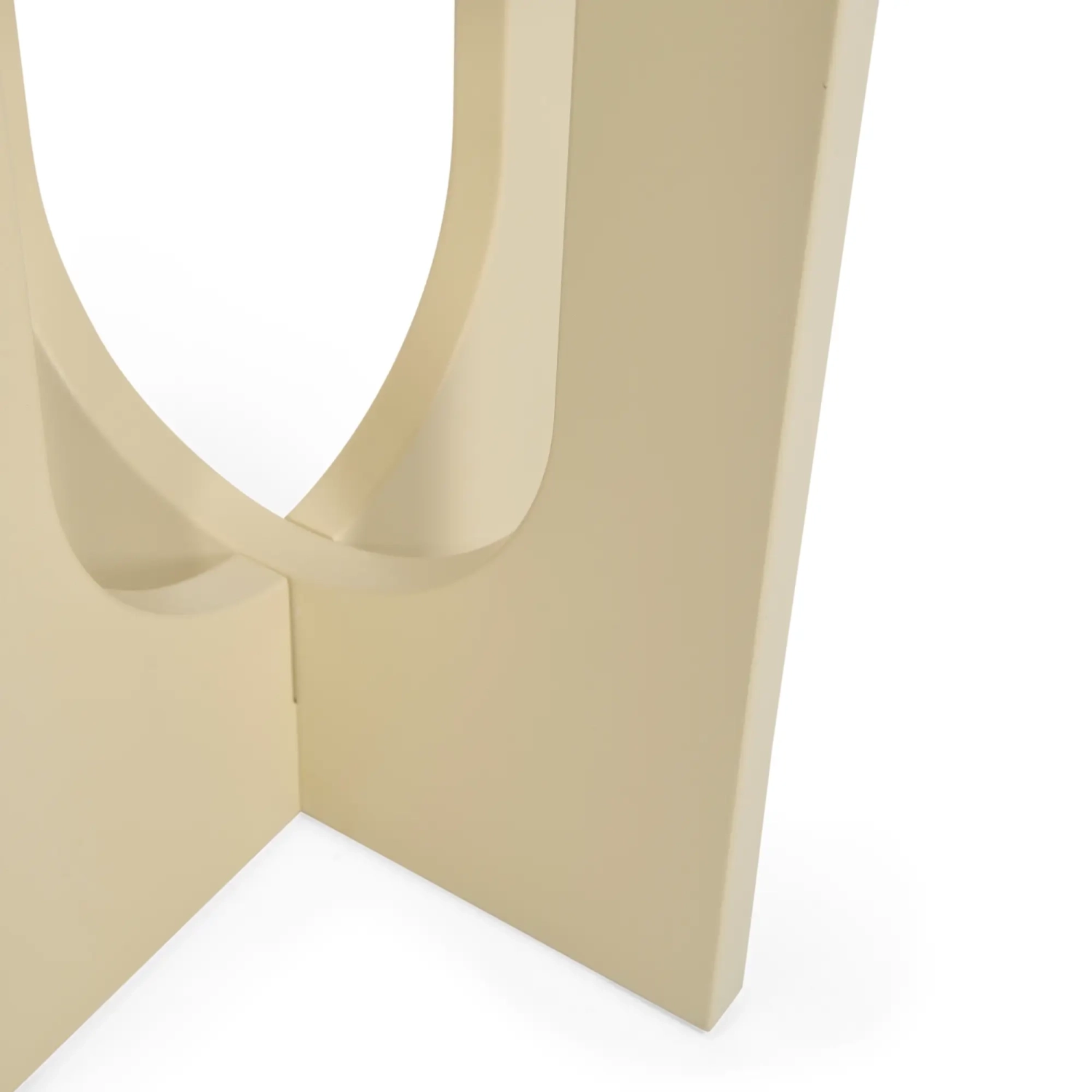 Tavolino in legno Flop | Design laccato rotondo 40 cm