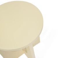 Tavolino in legno Flop | Design laccato rotondo 40 cm