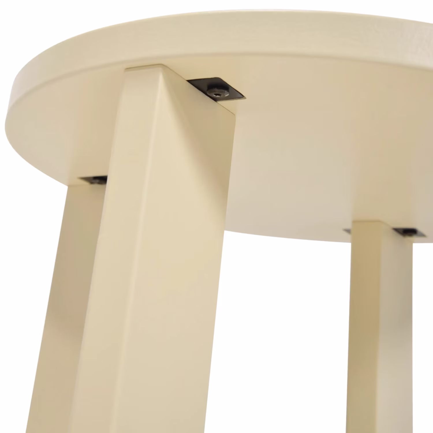 Houten bijzettafel Flop | Rond Gelakt Ontwerp 40 cm