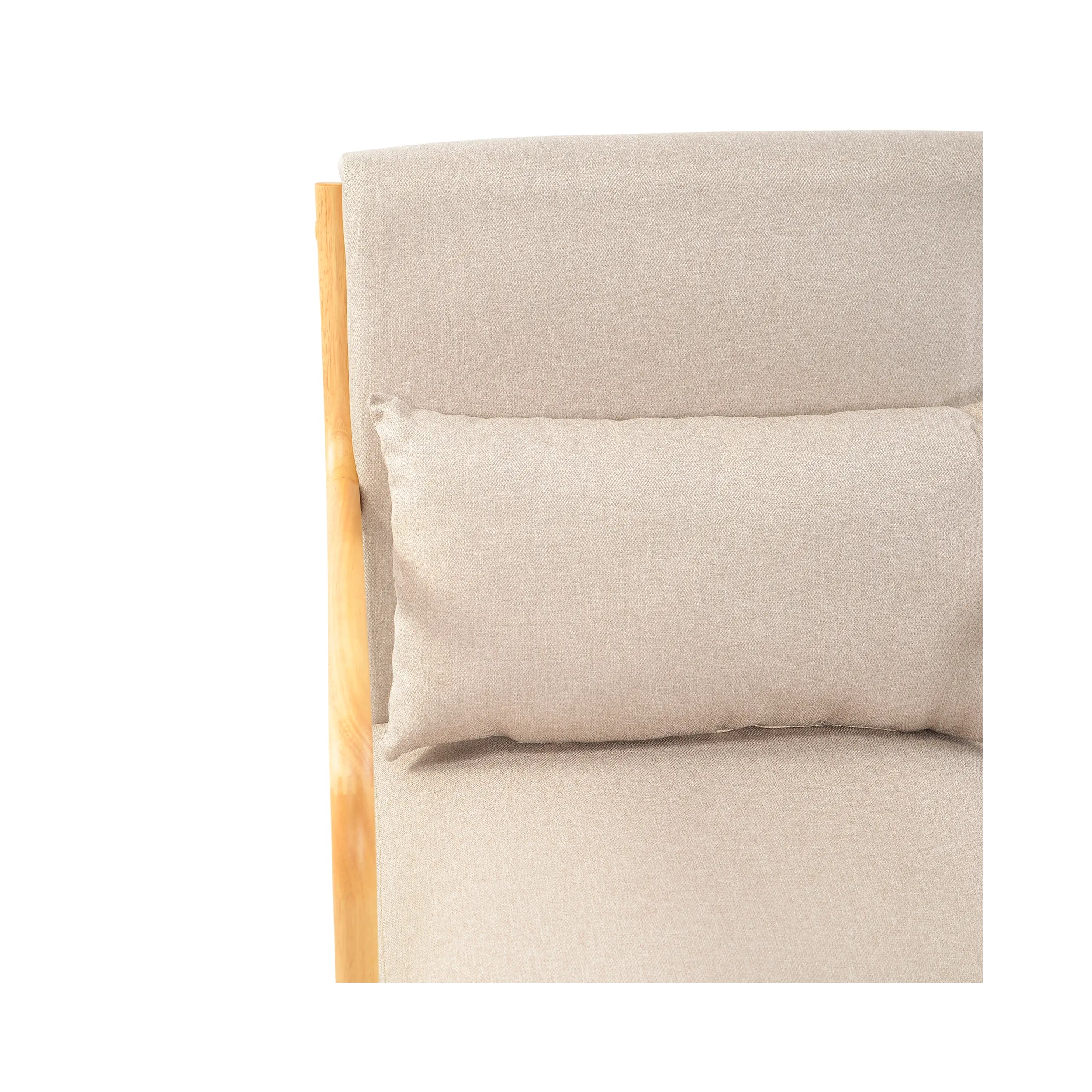 Fauteuil scandinavisch met lendenkussen - Colmar
