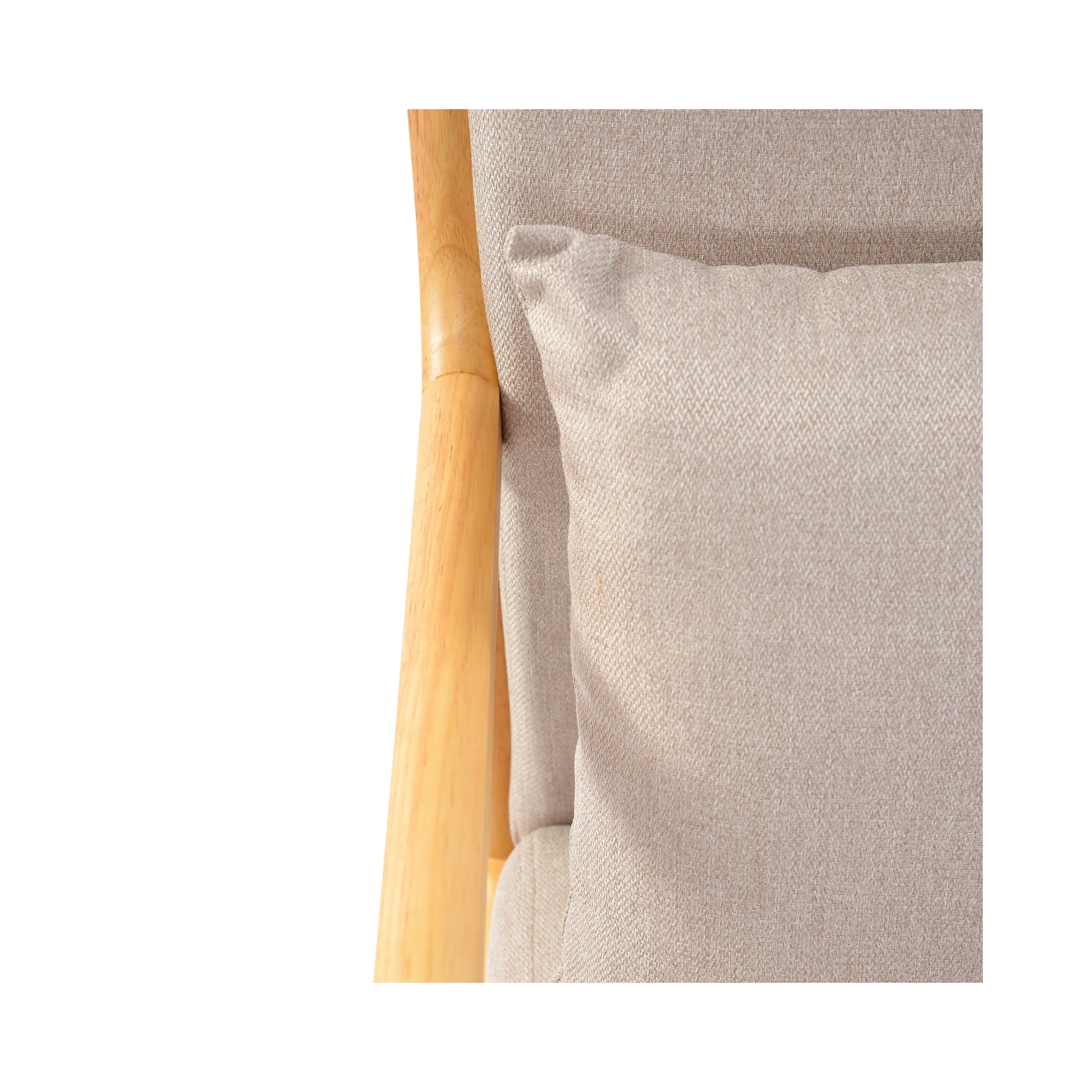 Fauteuil scandinavisch met lendenkussen - Colmar