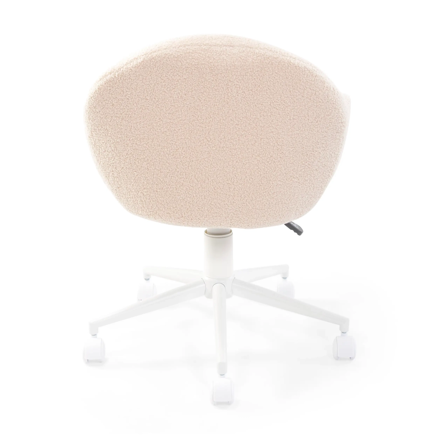 Höhenverstellbarer Bouclé-Bürostuhl - Notorius