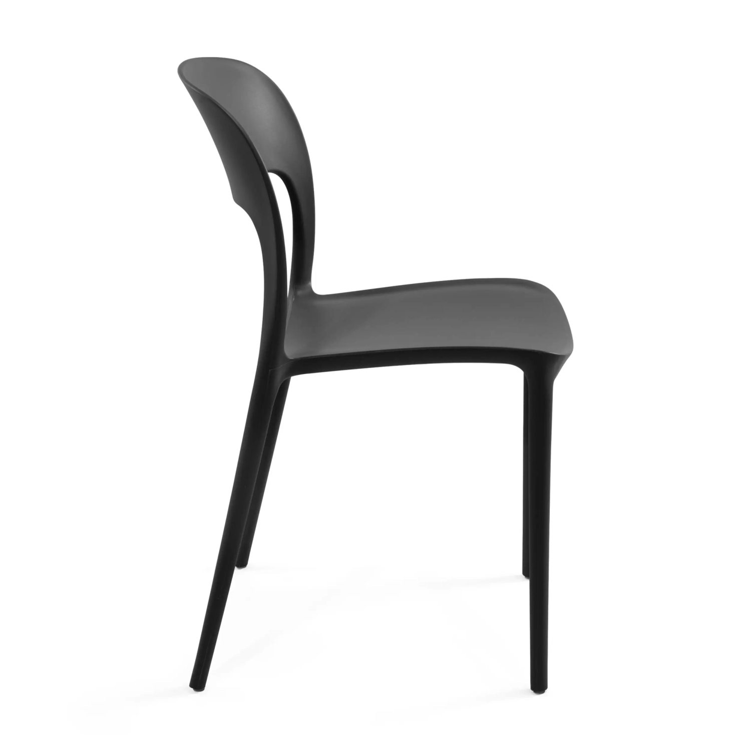 Silla apilable de polipropileno para exterior - Pavilon