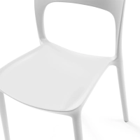 Silla apilable de polipropileno para exterior - Pavilon