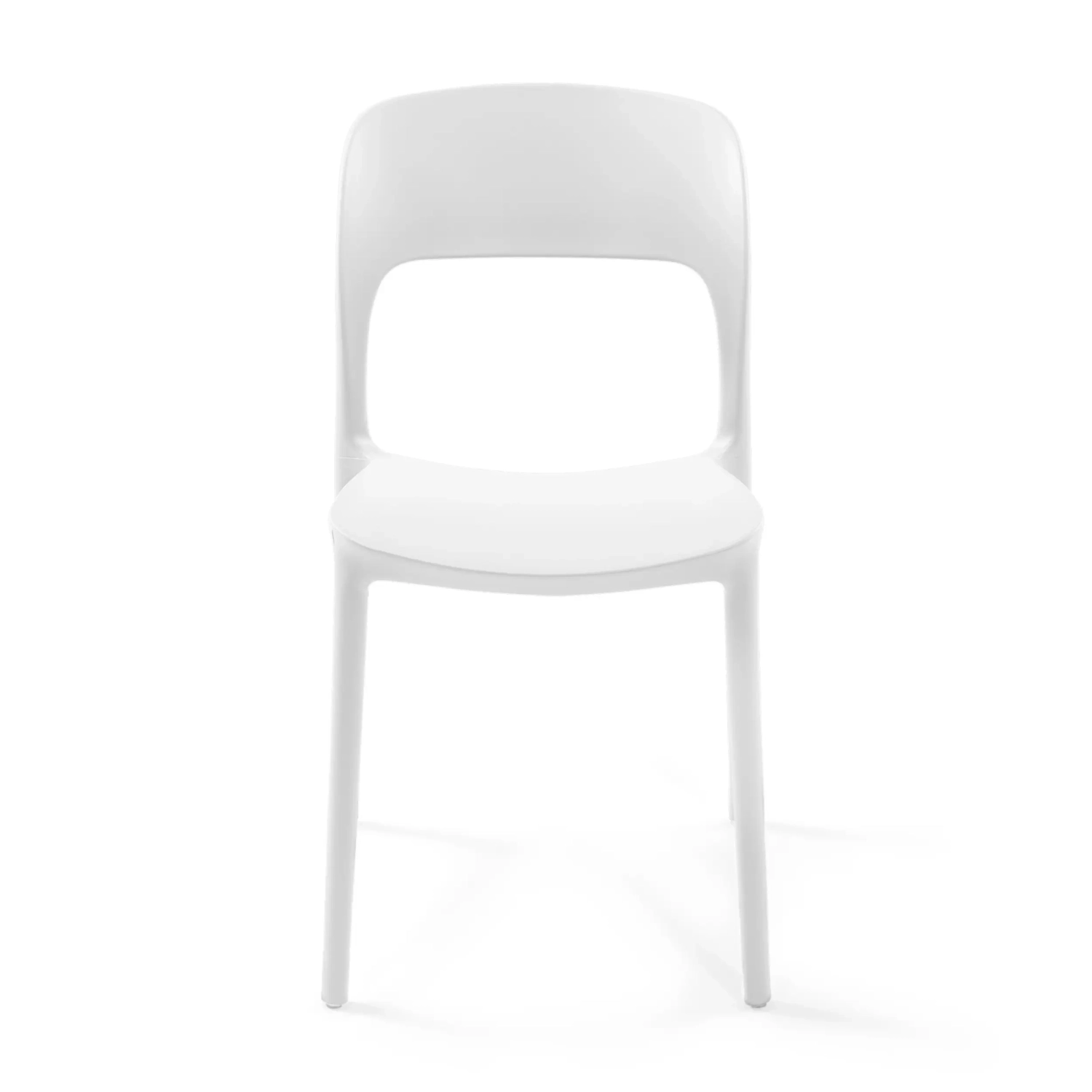 Silla apilable de polipropileno para exterior - Pavilon
