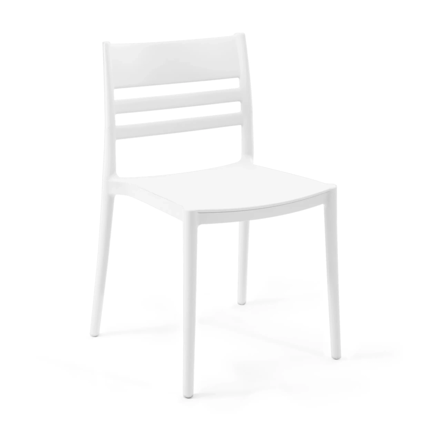 Chaise empilable en polypropylène pour usage extérieur - Creta