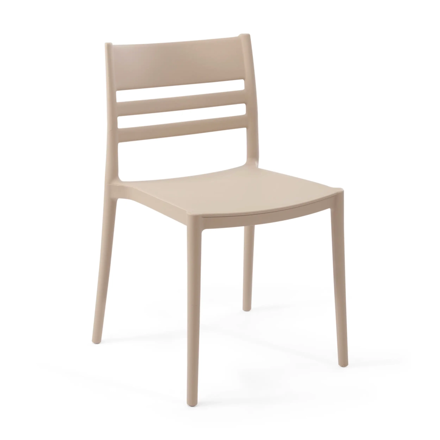 Stapelbare stoel van polypropyleen geschikt voor buiten - Creta