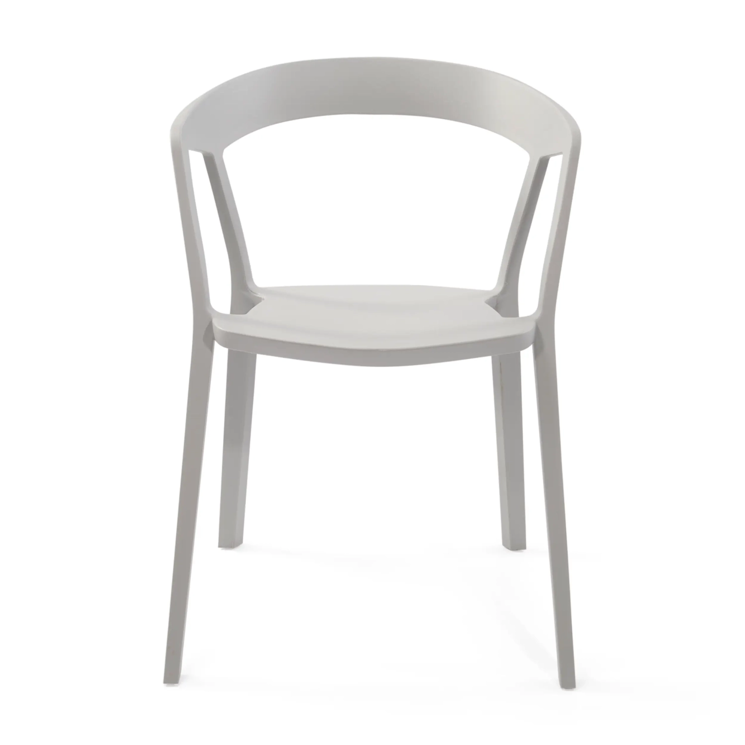 Chaise de salle à manger et d'extérieur empilable - Krilen