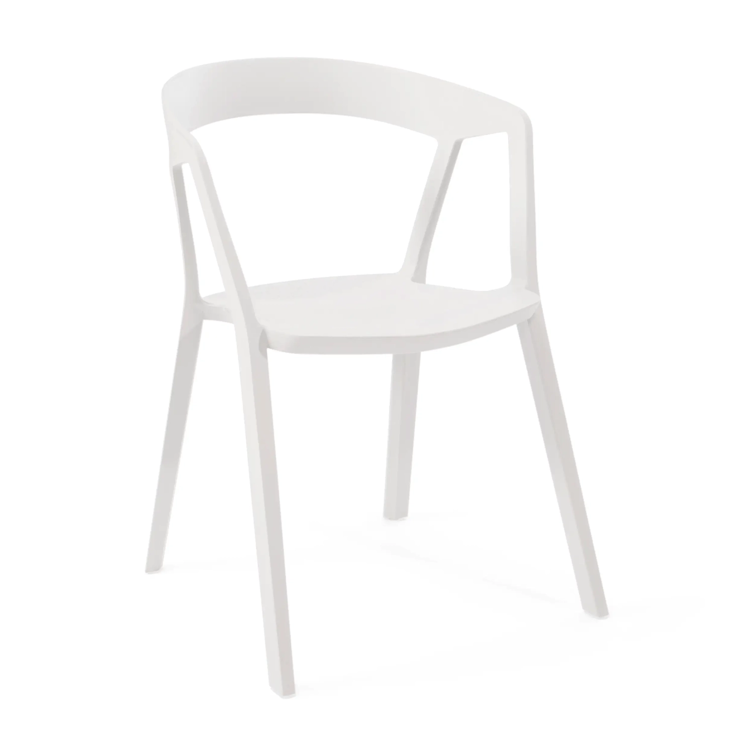 Silla apilable para comedor y exterior - Krilen