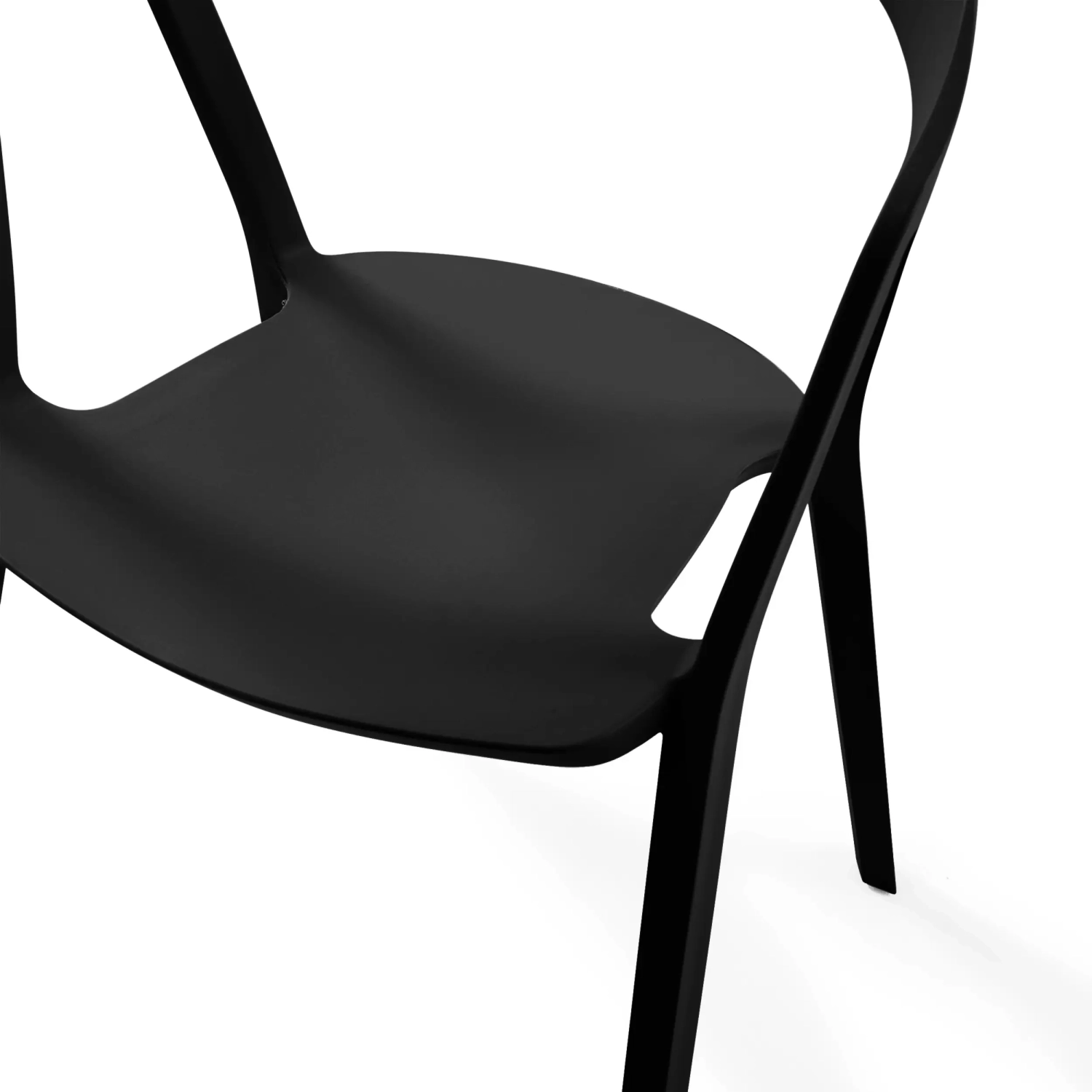 Silla apilable para comedor y exterior - Krilen
