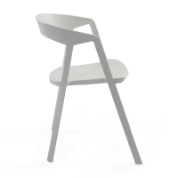 Chaise de salle à manger et d'extérieur empilable - Krilen