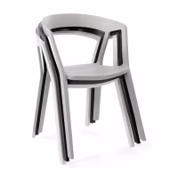 Stapelbarer Ess- und Gartenstuhl - Krilen