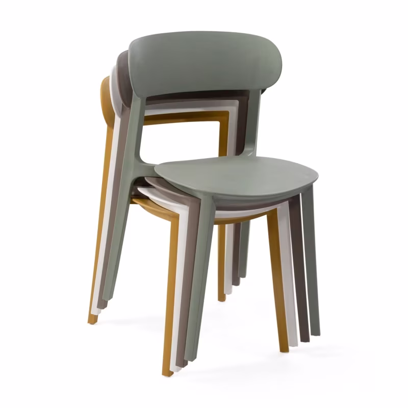 Stapelbarer Design-Stuhl aus Polypropylen - Sun