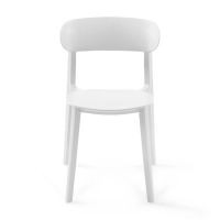 Stackable polypropylene design chair - Sun