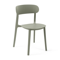 Silla de diseño en polipropileno apilable - Sun
