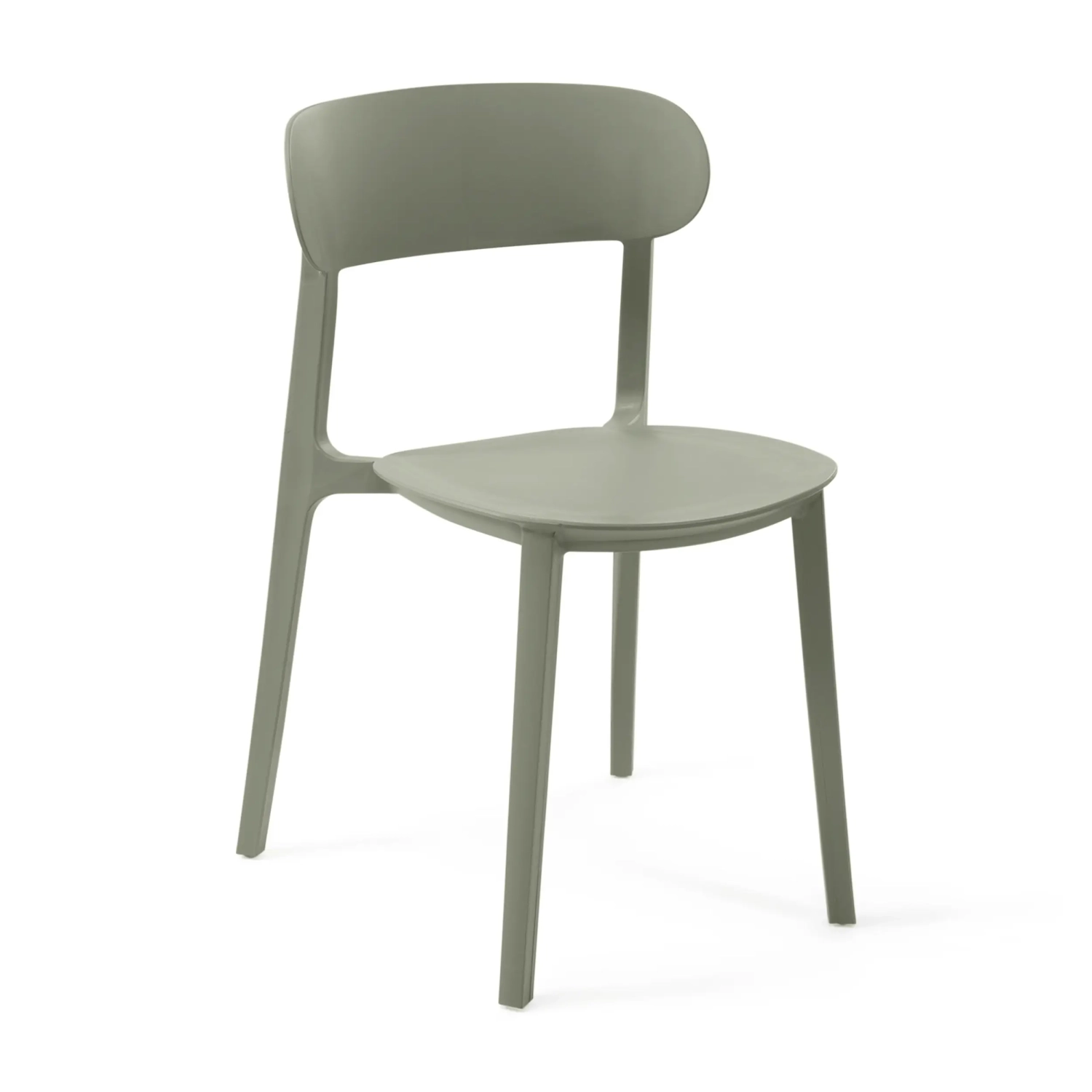 Silla de diseño en polipropileno apilable - Sun