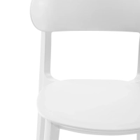 Silla de diseño en polipropileno apilable - Sun