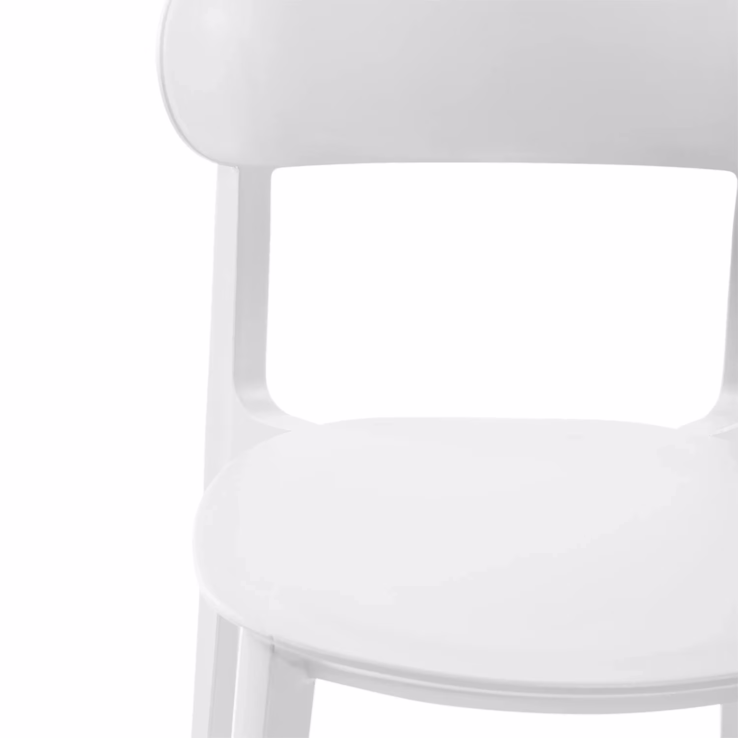Stapelbarer Design-Stuhl aus Polypropylen - Sun