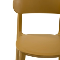 Sedia design impilabile in polipropilene - Sun