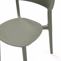 Pinottava polypropeenista valmistettu design-tuoli - Sun