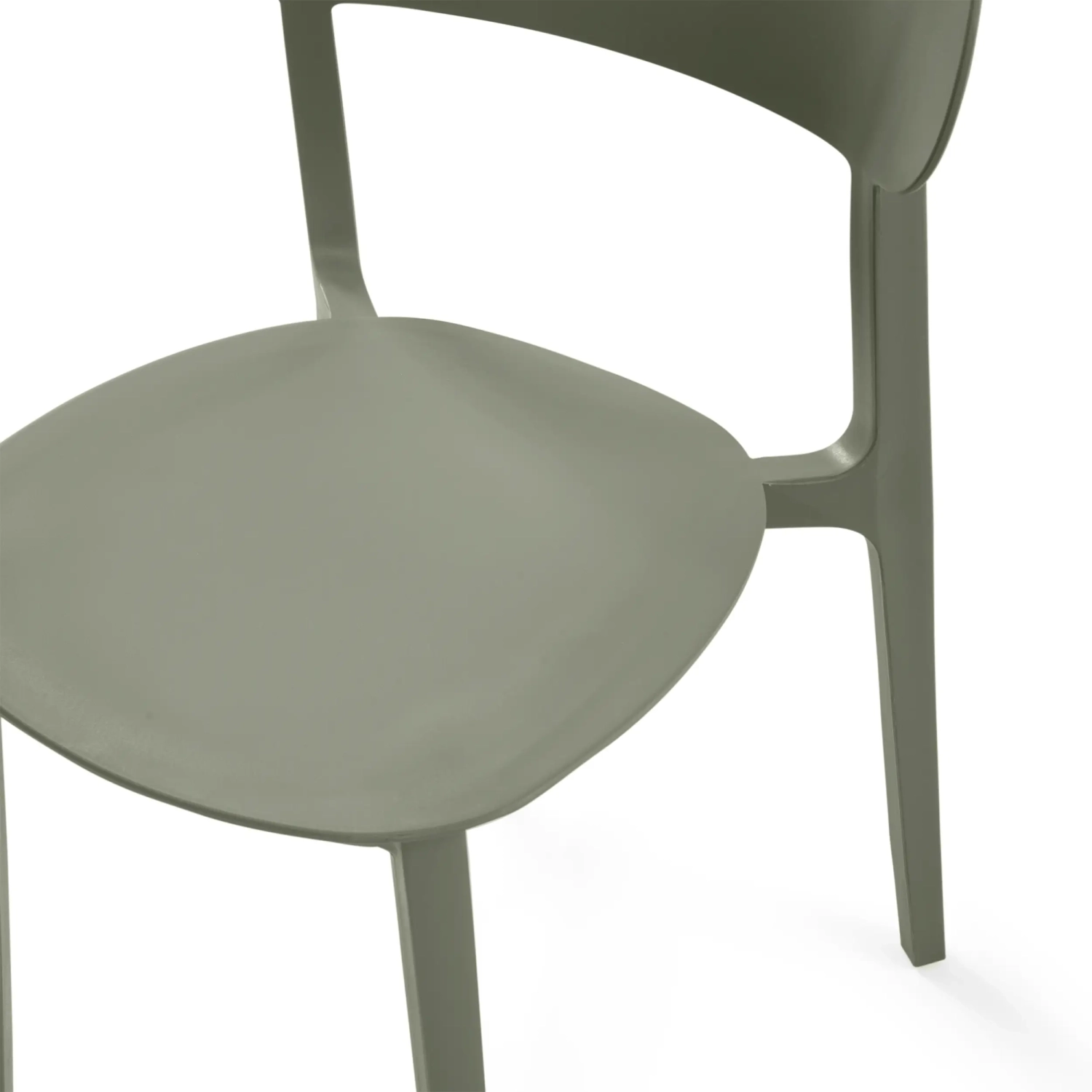 Cadeira de design em polipropileno empilhável - Sun