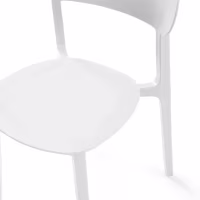Stapelbarer Design-Stuhl aus Polypropylen - Sun