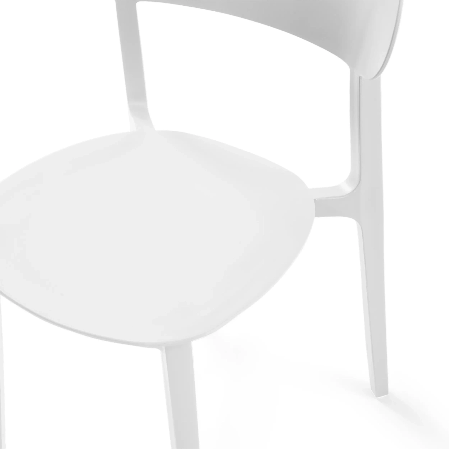 Sedia design impilabile in polipropilene - Sun