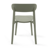 Silla de diseño en polipropileno apilable - Sun