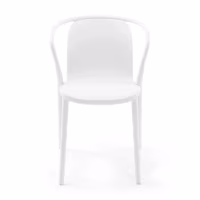 Stapelbare stoel met armleuningen voor binnen en buiten - Pierre