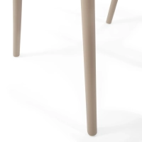 Chaise empilable avec accoudoirs pour l'intérieur et l'extérieur - Pierre