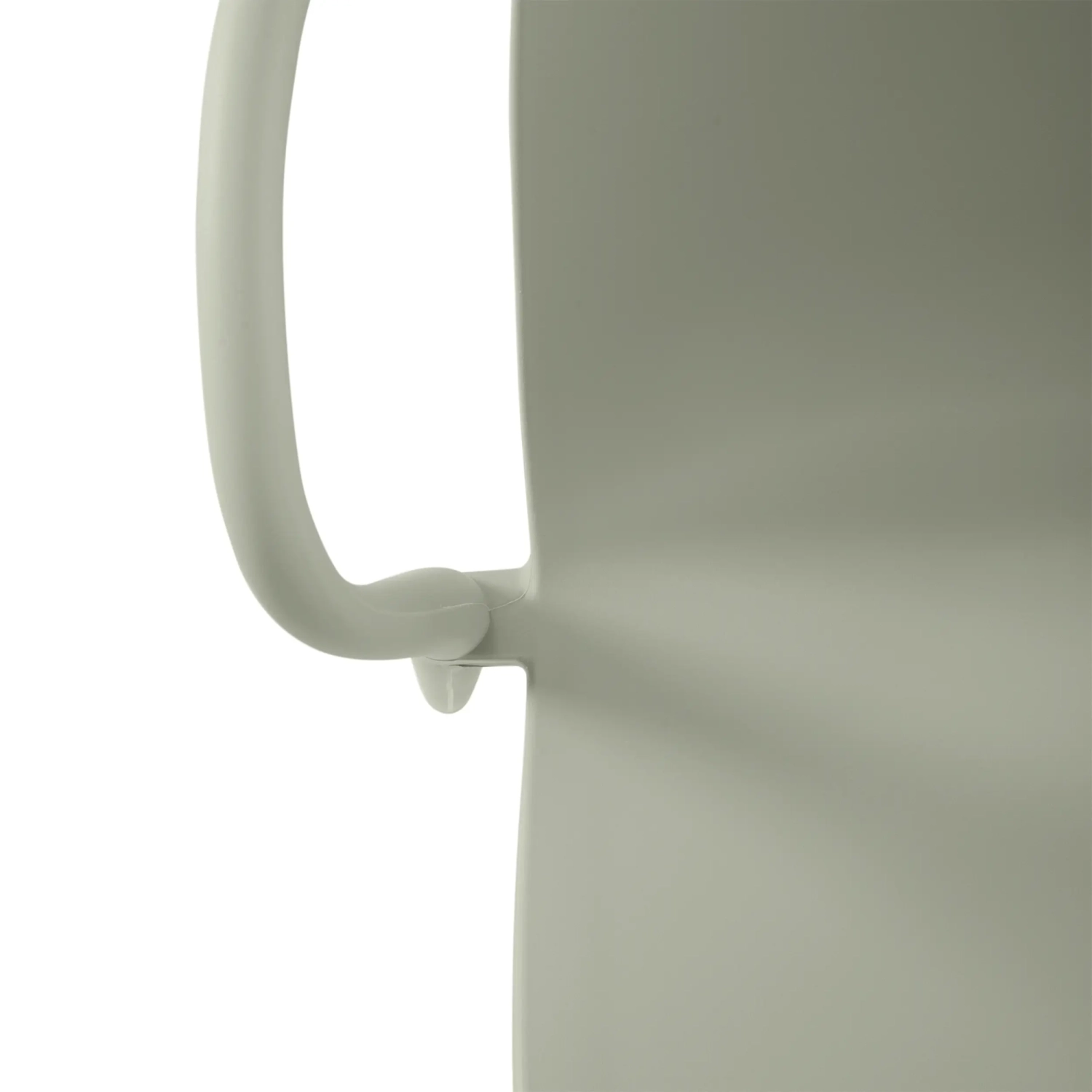 Silla apilable con reposabrazos para interior y exterior - Pierre