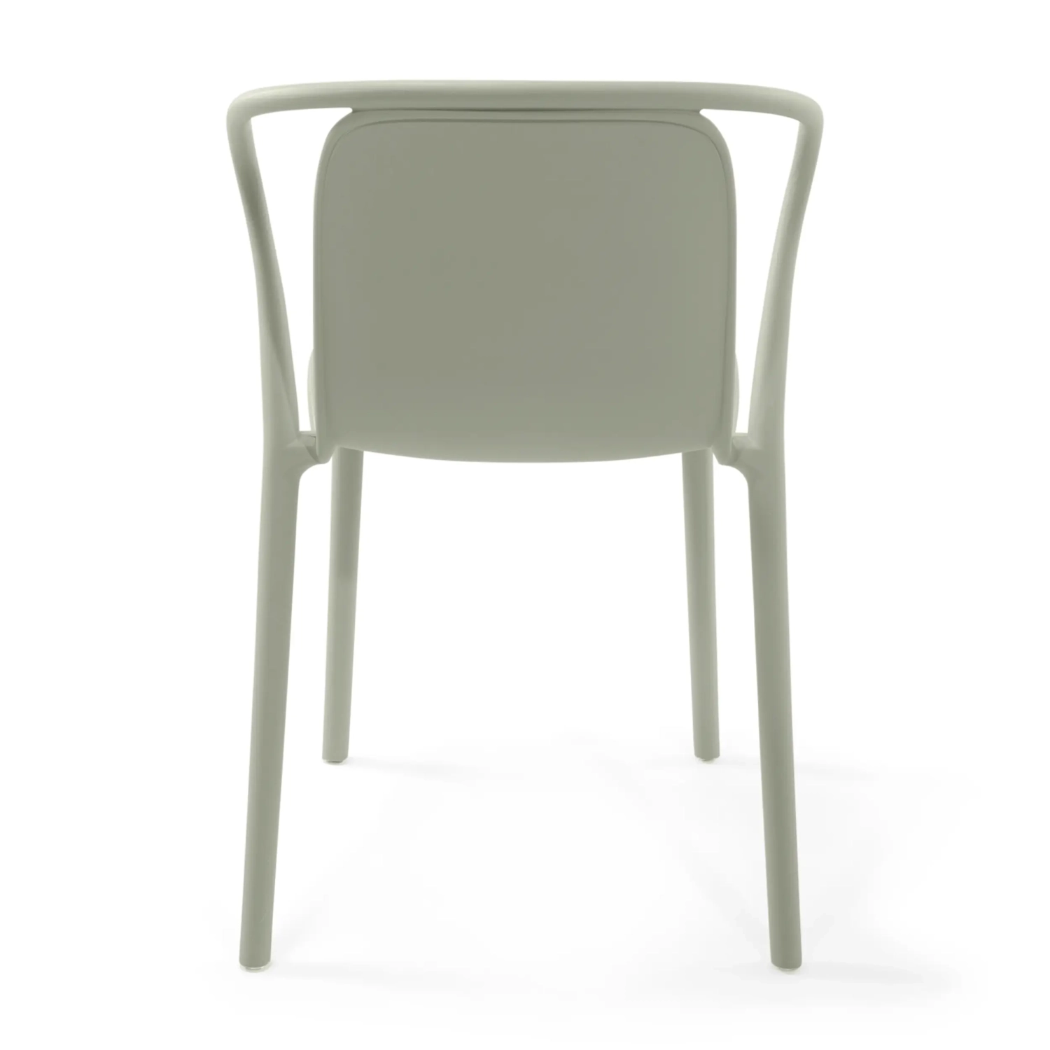 Chaise empilable avec accoudoirs pour l'intérieur et l'extérieur - Pierre