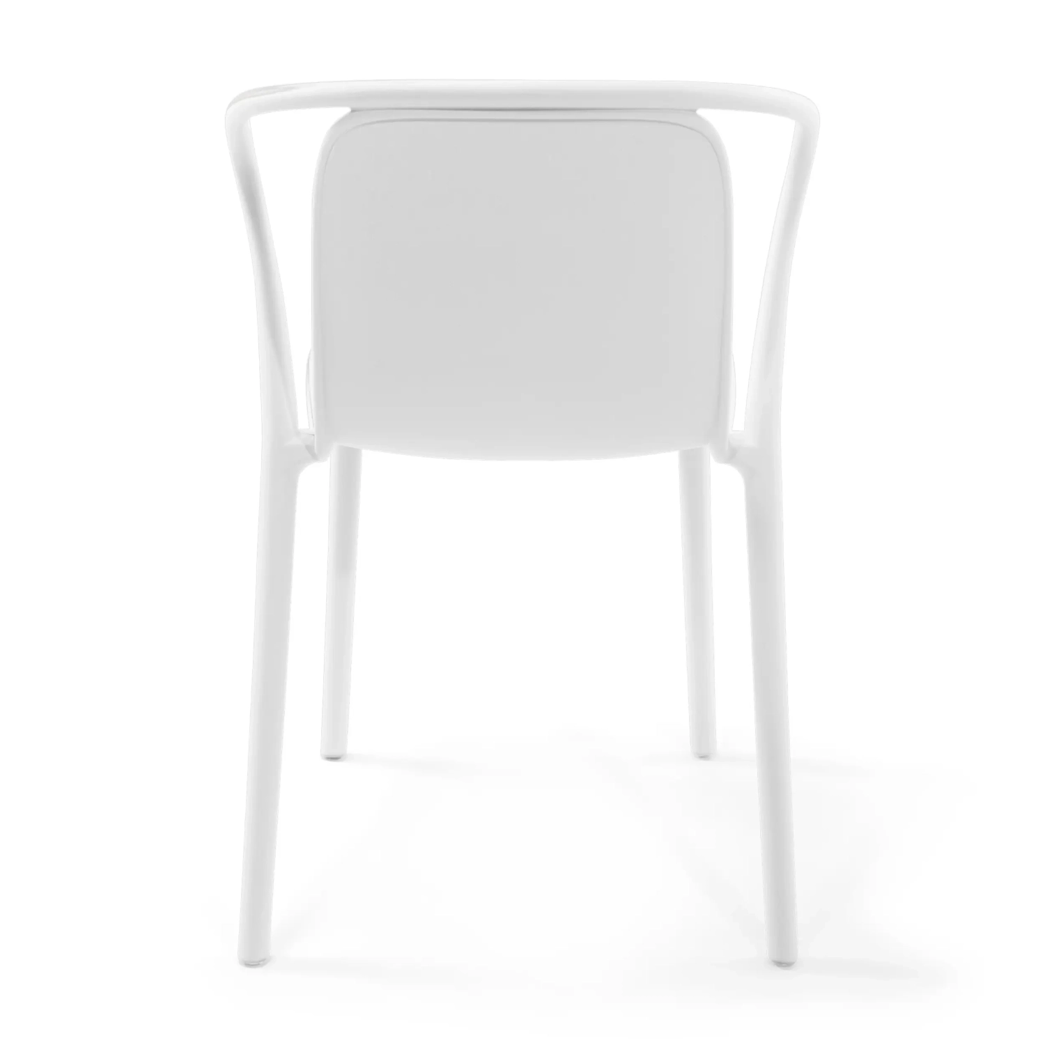 Chaise empilable avec accoudoirs pour l'intérieur et l'extérieur - Pierre