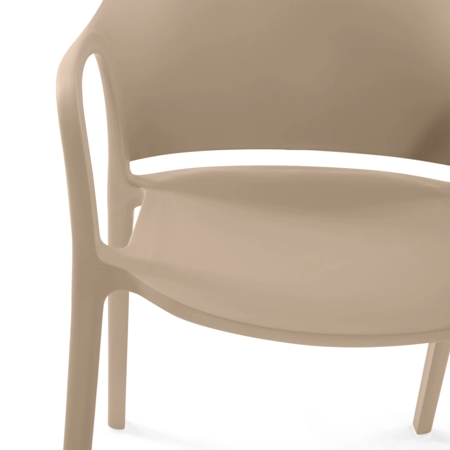 Designerskie krzesło do użytku wewnątrz i na zewnątrz - Alpstone