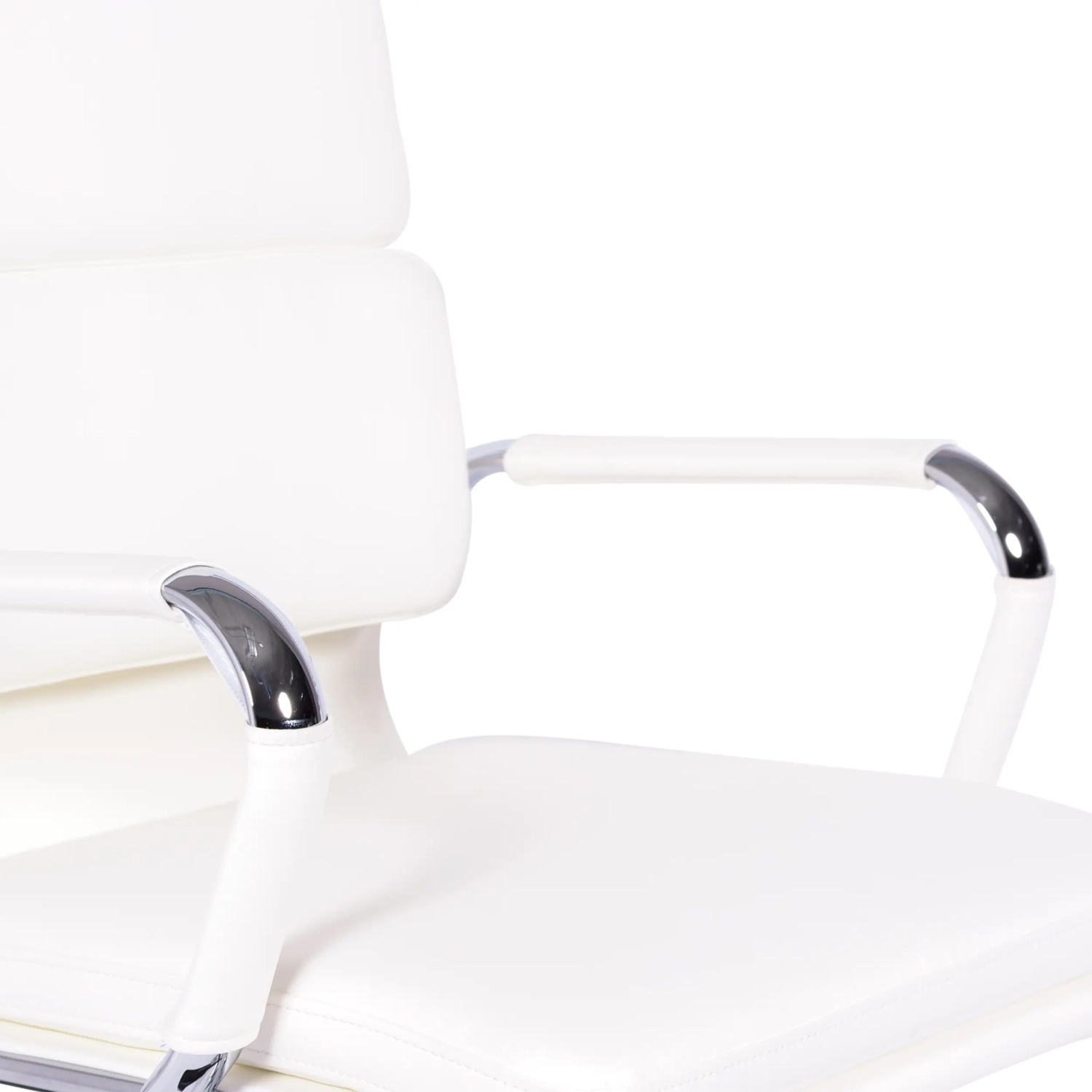 Task Italian nahkainen toimistotuoli korkealla selkänojalla | Elegantti muotoilu