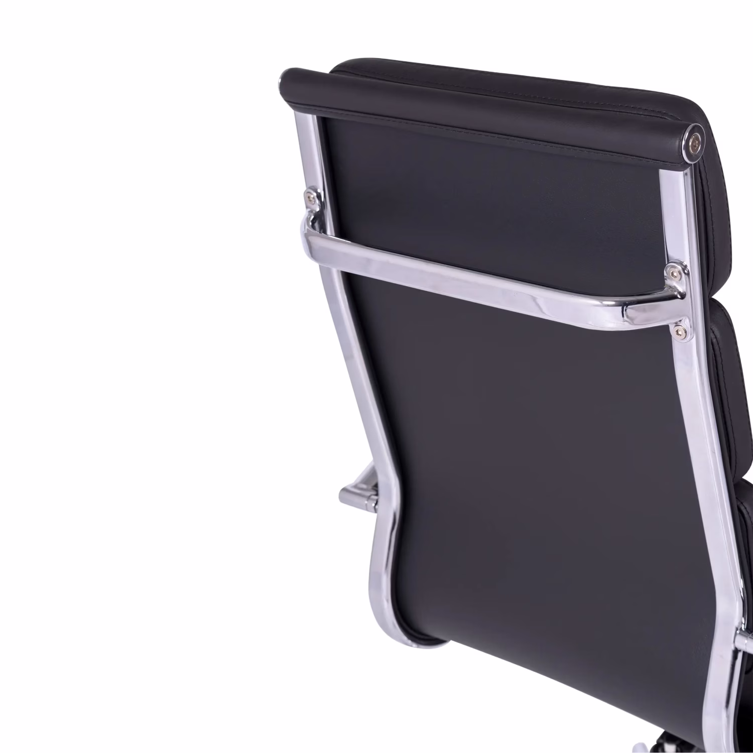 Bürostuhl aus italienischem Leder mit hoher Rückenlehne | Elegantes Design