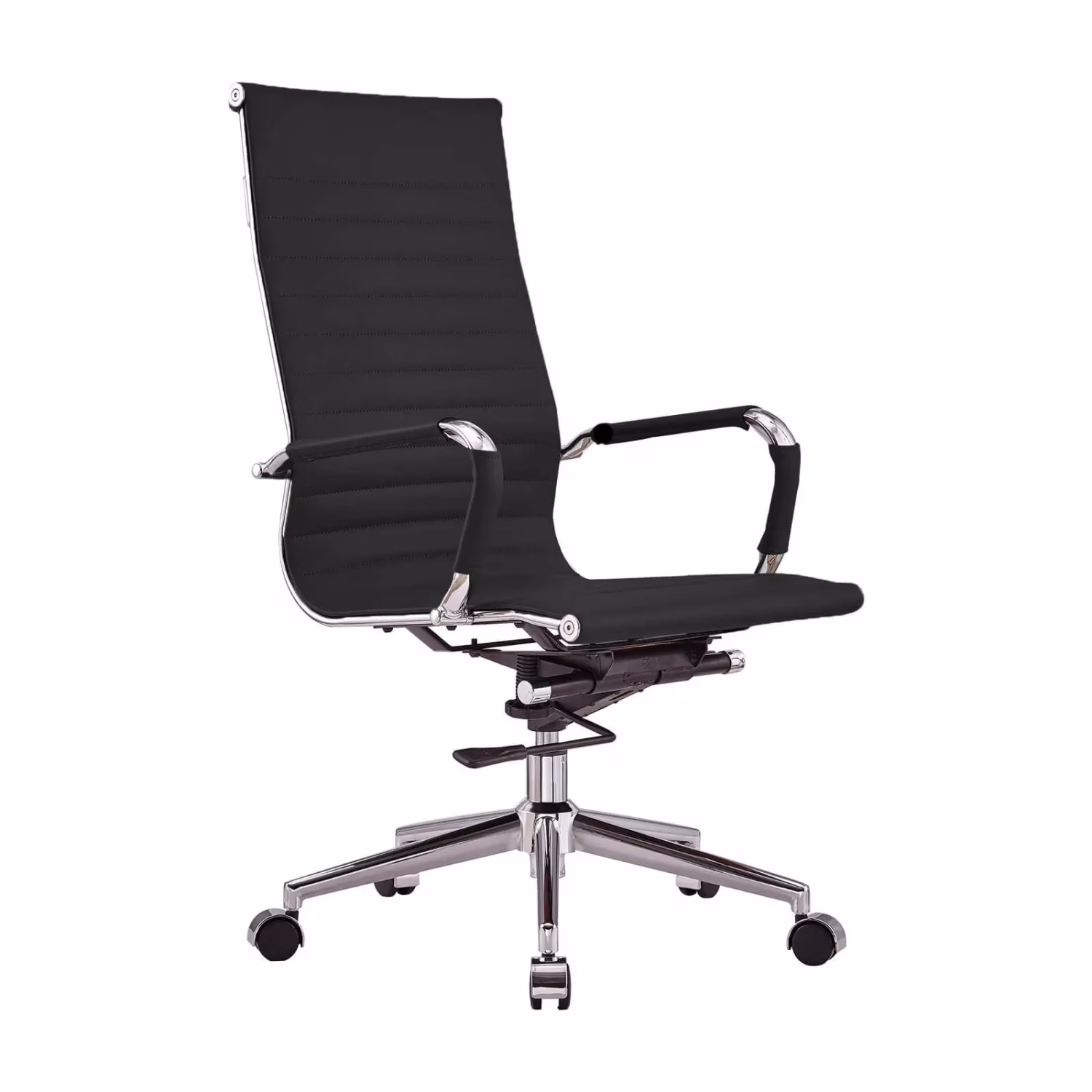 Task Hochlehner Bürostuhl aus italienischem Leder | Ergonomie & Professioneller Stil