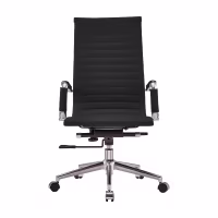 Task Hoge Rug Italiaanse Leren Bureaustoel | Ergonomie & Professionele Stijl