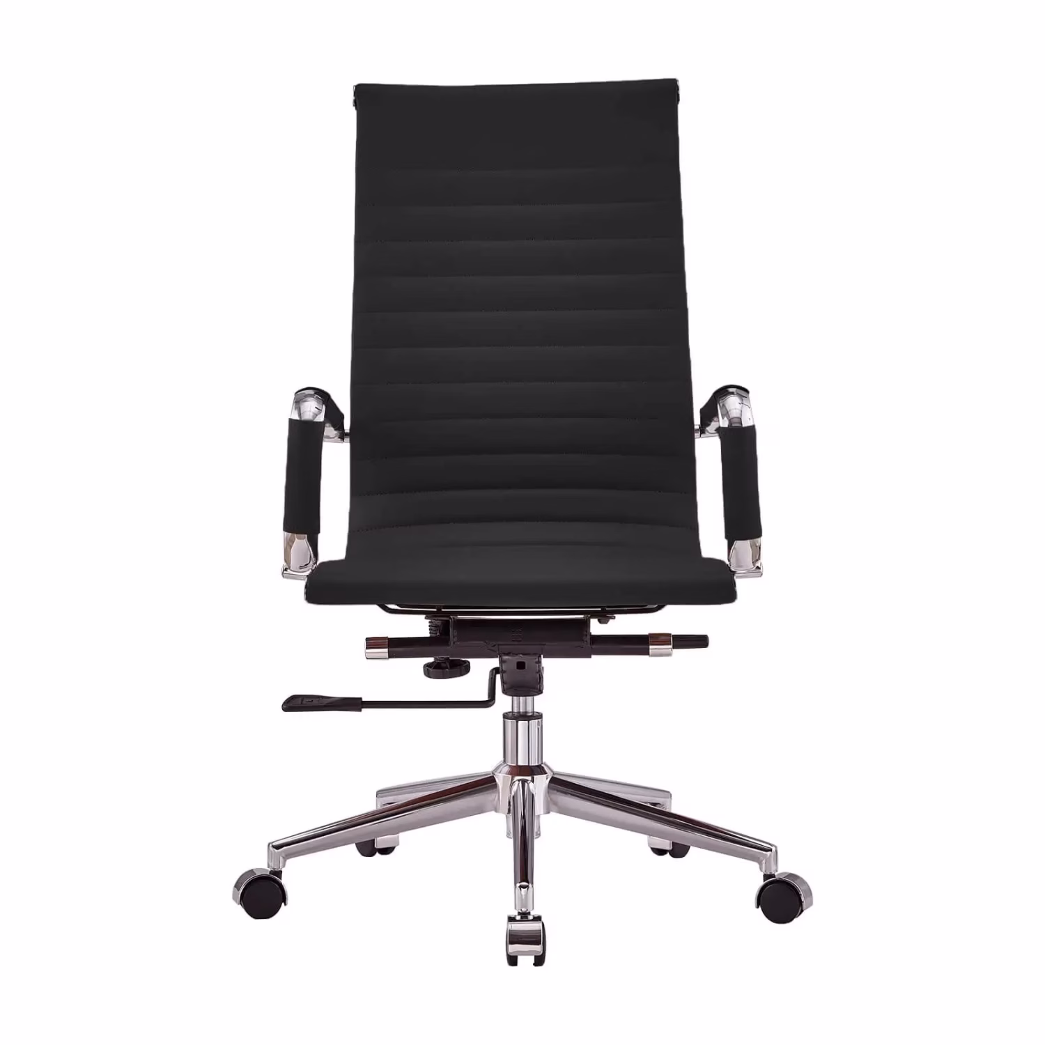 Korkeaselkäinen italialainen nahkainen toimistotuoli | Ergonomia ja ammattimainen tyyli