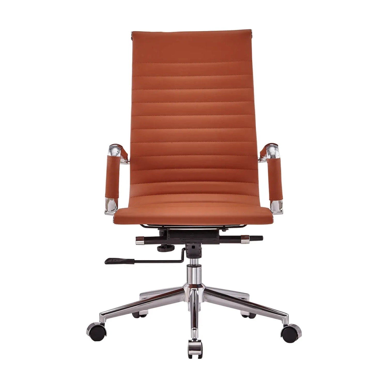 Task High-Back Italian Leather Office Chair | Ergonomics & Professional Style
