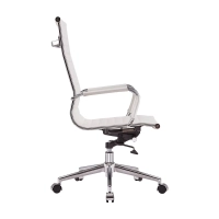 Task High-Back Italian Leather Office Chair | Ergonomics & Professional Style
