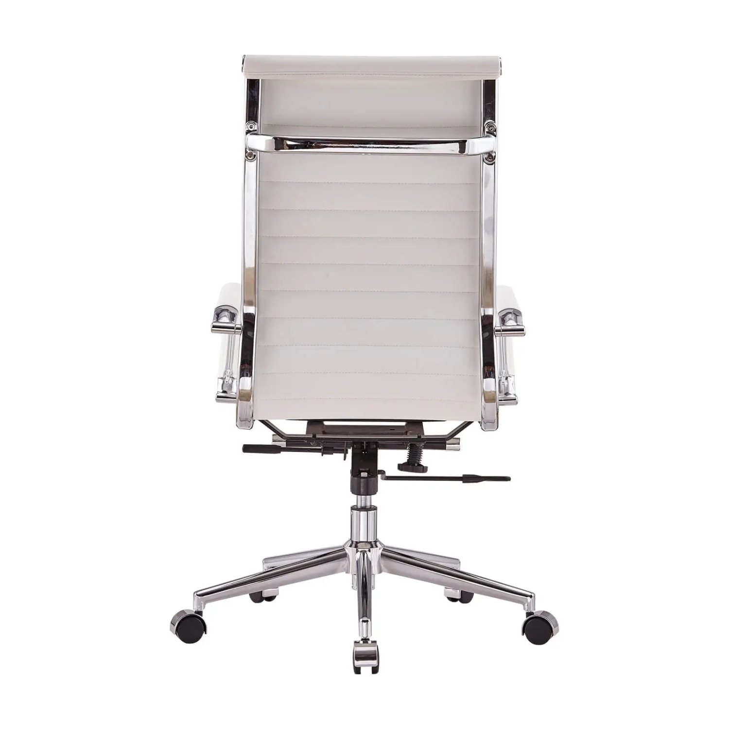 Cadeira de escritório Task High-Back em pele italiana | Ergonomia e estilo profissional