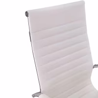 Úkolová italská kožená kancelářská židle s vysokým opěradlem | Ergonomie a profesionální styl