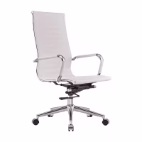 Task Hochlehner Bürostuhl aus italienischem Leder | Ergonomie & Professioneller Stil
