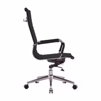 Task Hoge Rug Italiaanse Leren Bureaustoel | Ergonomie & Professionele Stijl