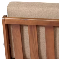 Industrielles Sofa Daneu mit Baumwollbezug-Holzsofas-Mobelarium