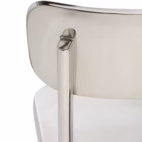 Delawere Stuhl aus Edelstahl : Elegantes Industriedesign