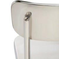Sedia Delawere in acciaio inossidabile: elegante design industriale