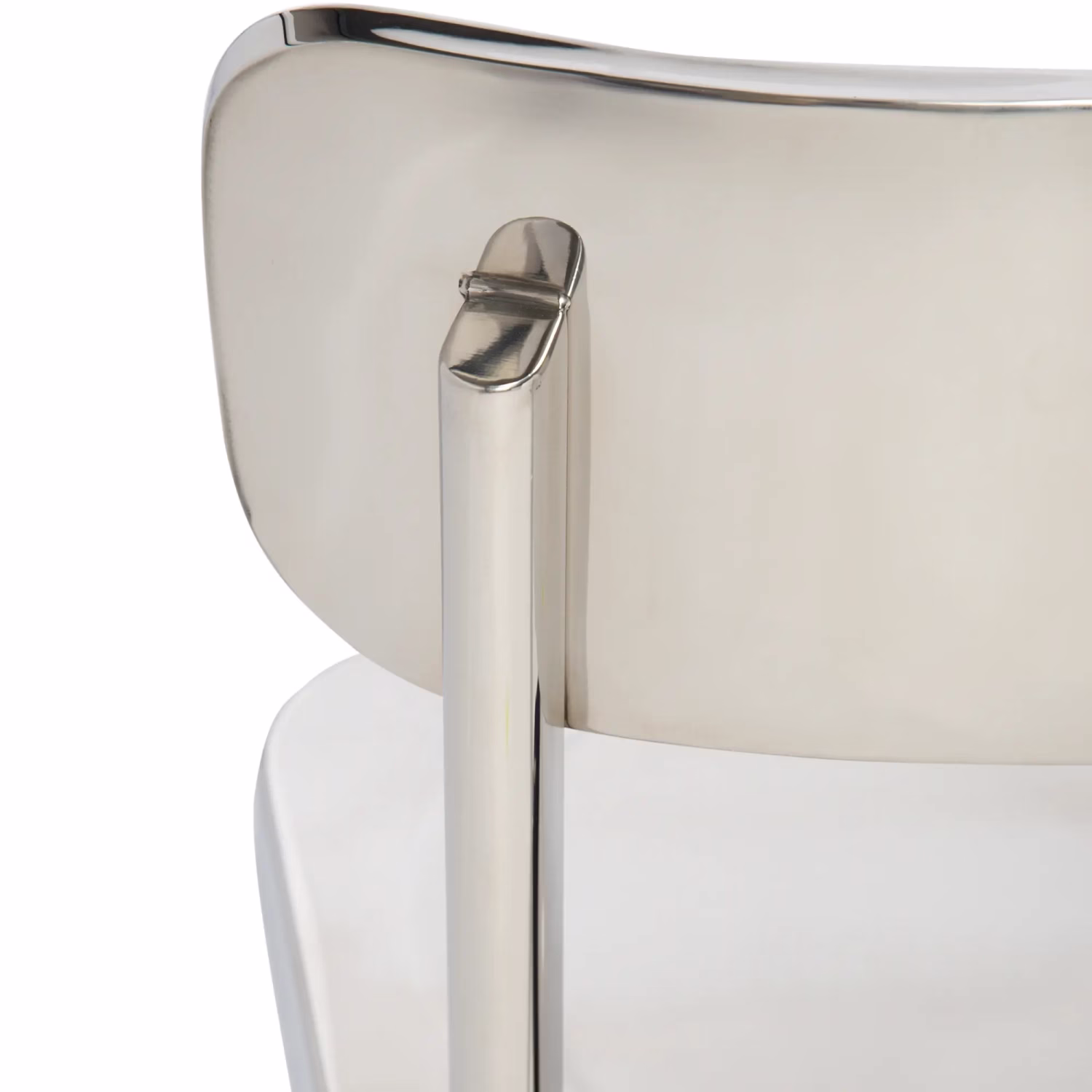 Delawere Stuhl aus Edelstahl : Elegantes Industriedesign